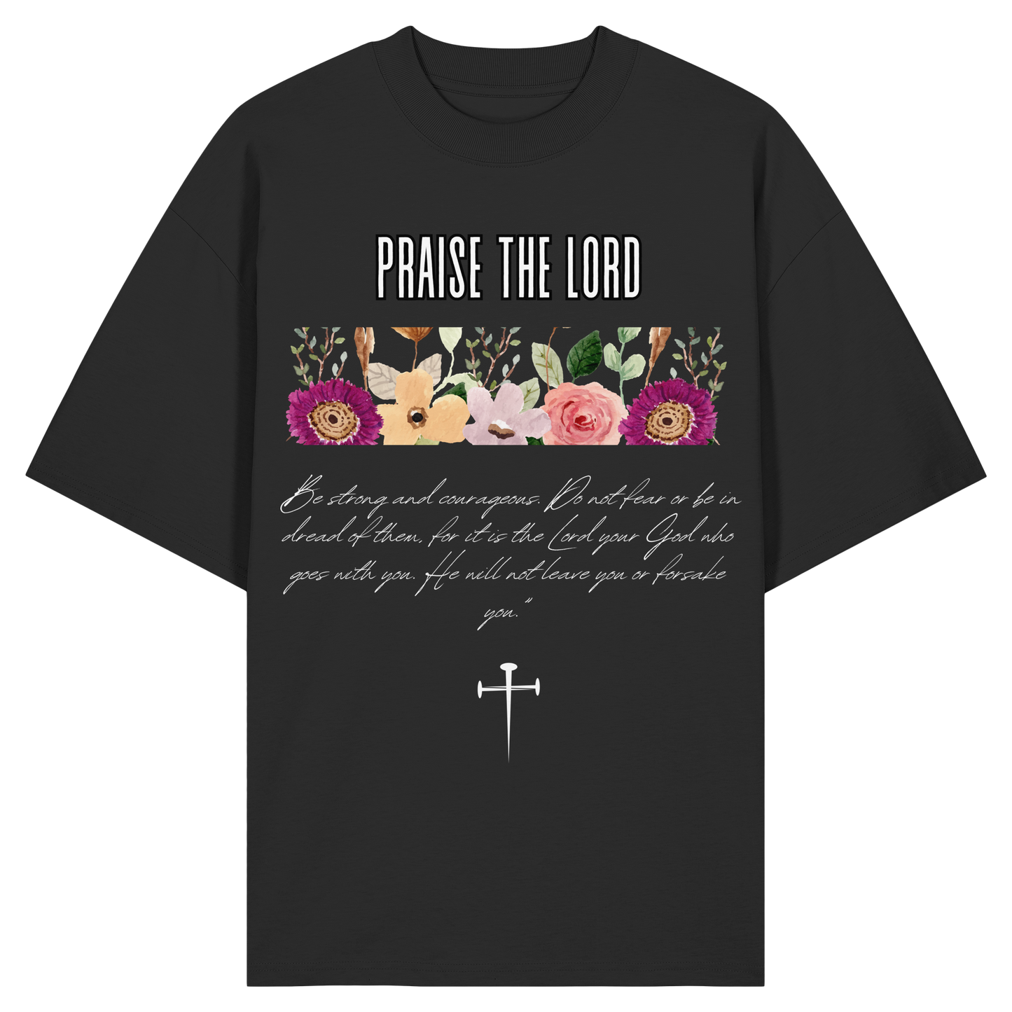 PRAISE THE LORD - Organic Oversize Shirt