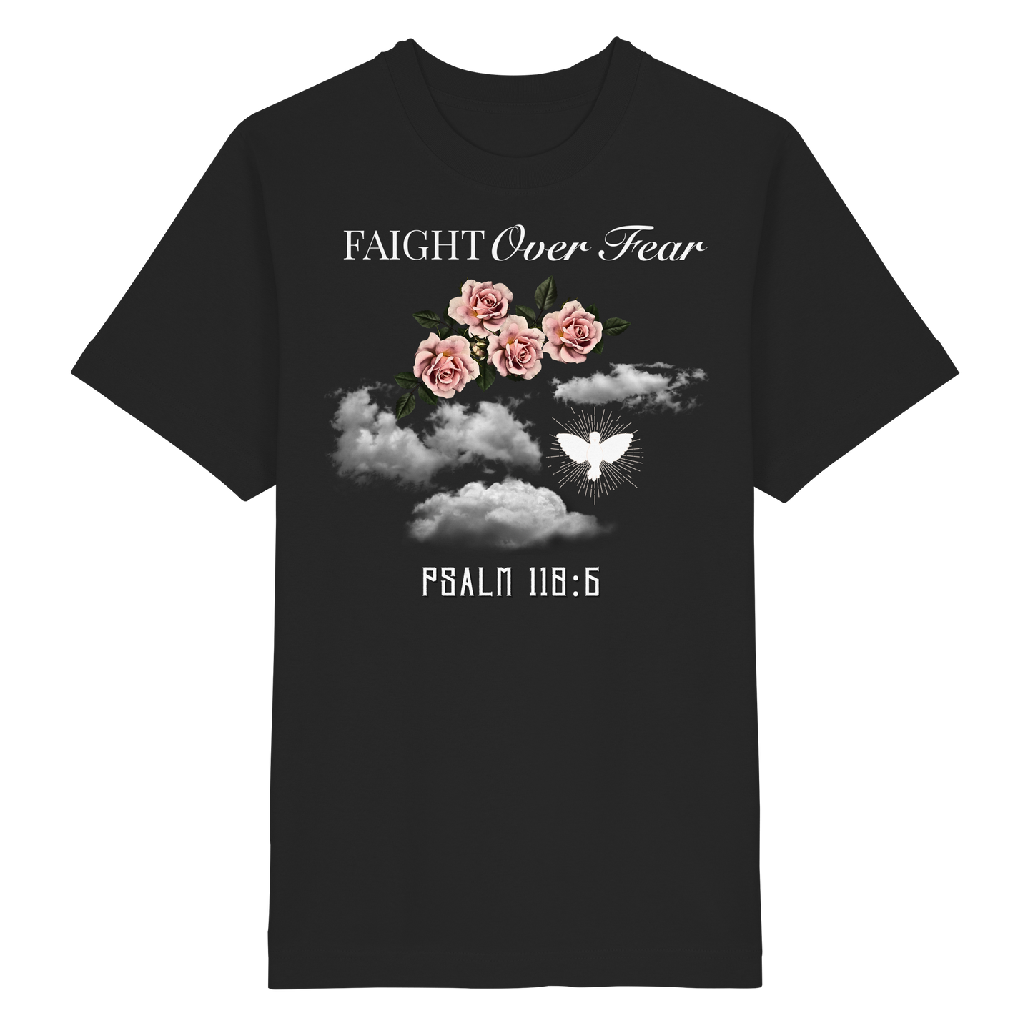 FIGHT OVER FEAR T-SHIRT - Heavy Oversized Organic Shirt