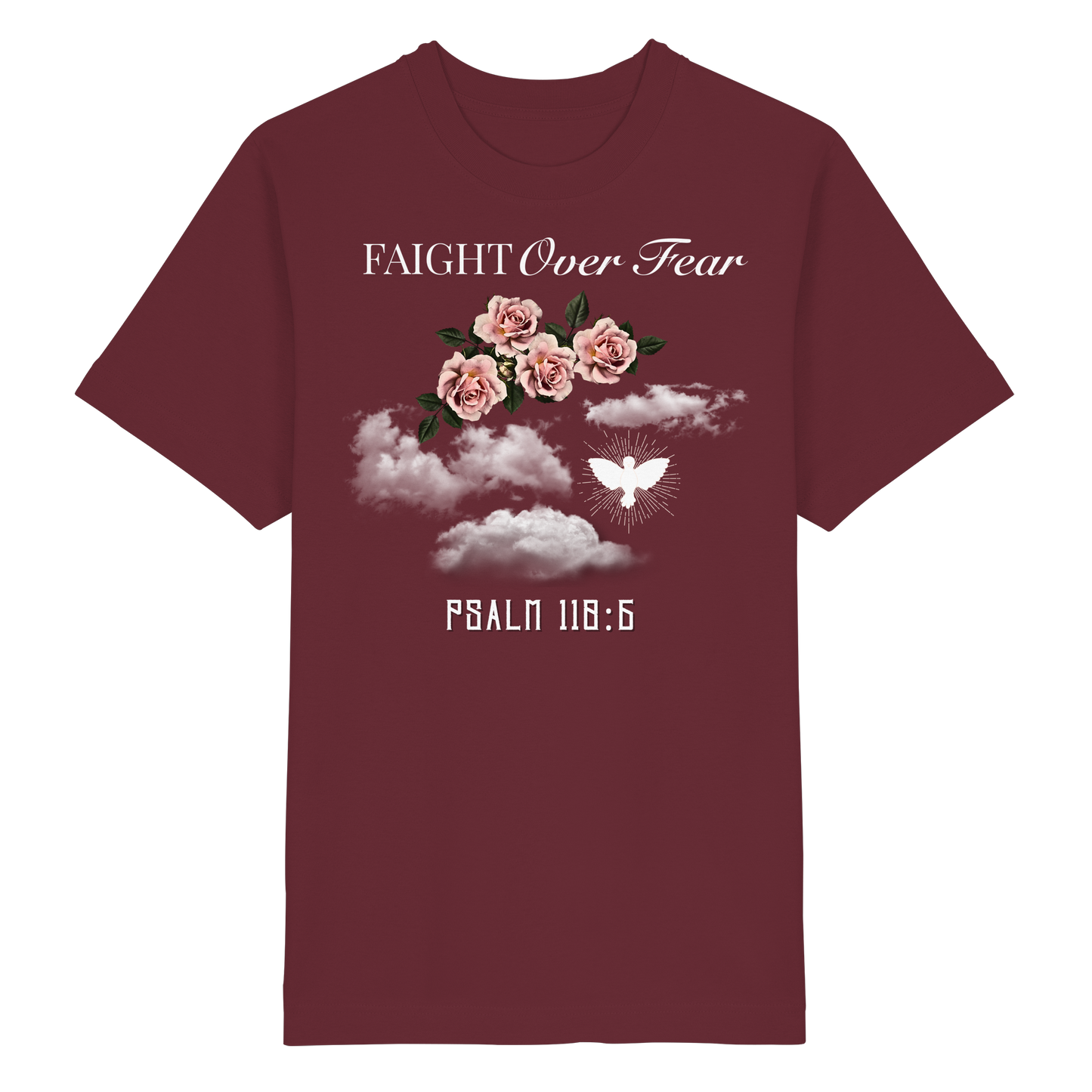 FIGHT OVER FEAR T-SHIRT - Heavy Oversized Organic Shirt