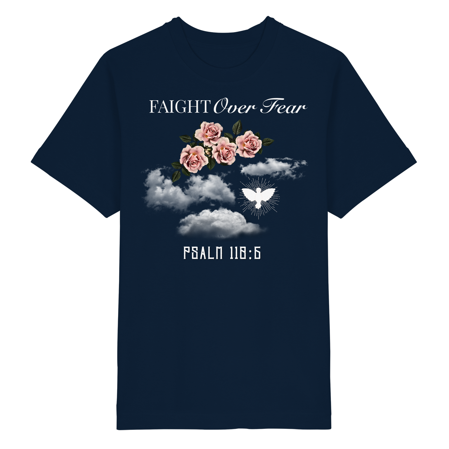 FIGHT OVER FEAR T-SHIRT - Heavy Oversized Organic Shirt