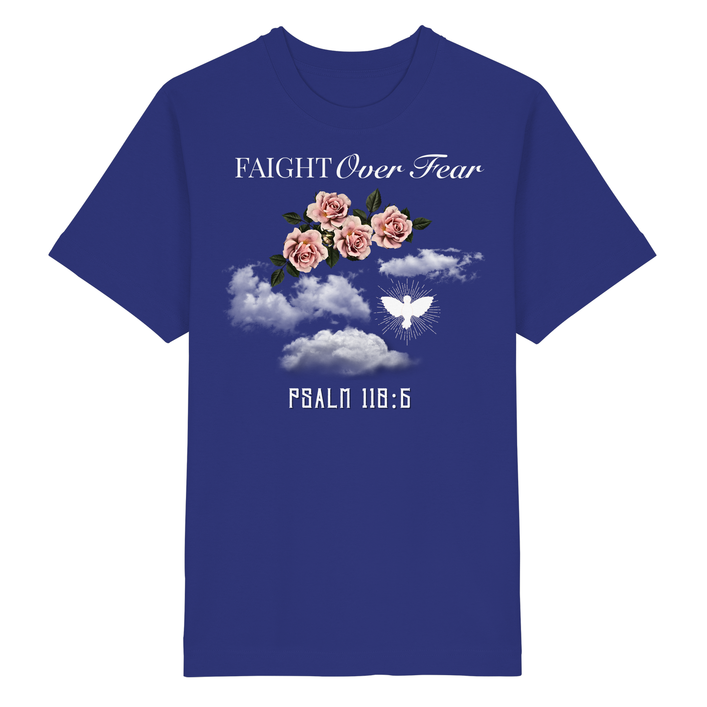FIGHT OVER FEAR T-SHIRT - Heavy Oversized Organic Shirt